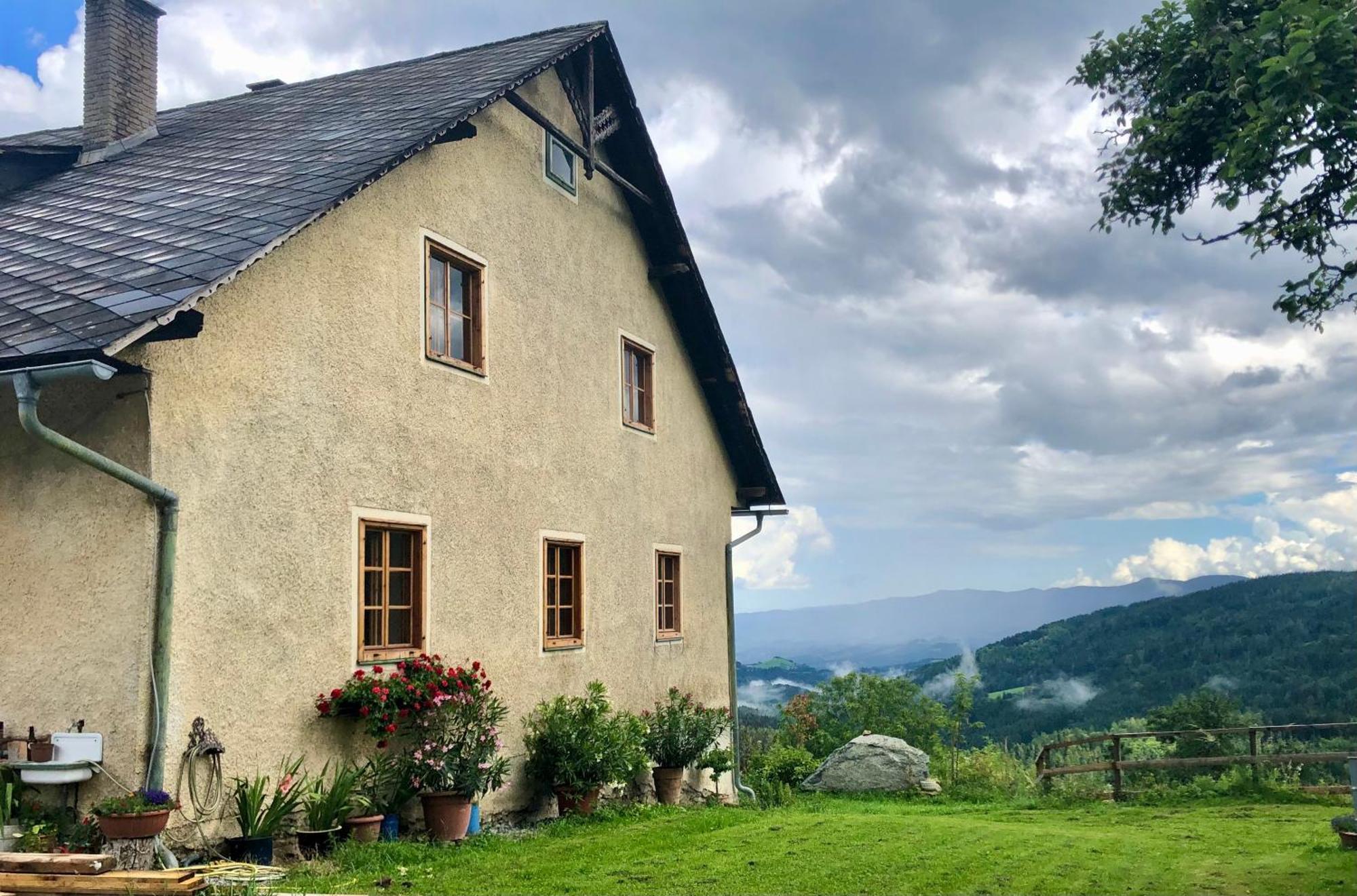 Апартаменти Mauthnerhube Uebernachten Mit Aussicht Sankt Oswald ob Eibiswald Екстер'єр фото